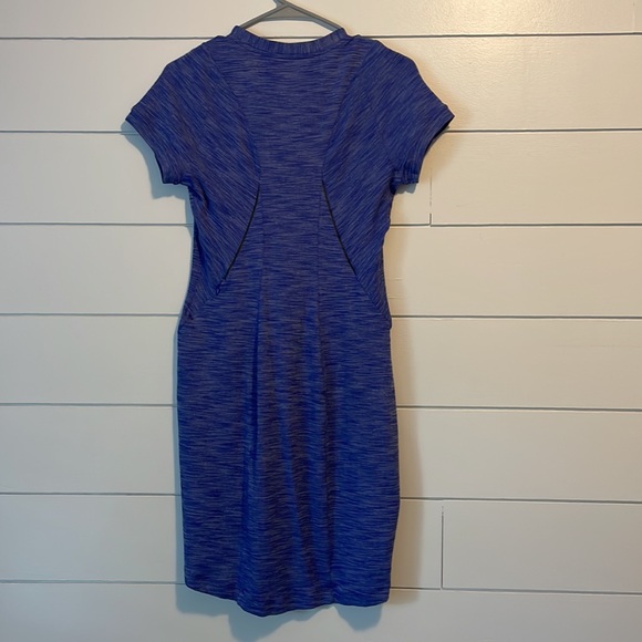 Lululemon & Go Where-To Dress, Heathered Sapphire Blue, Size S - Picture 2 of 3